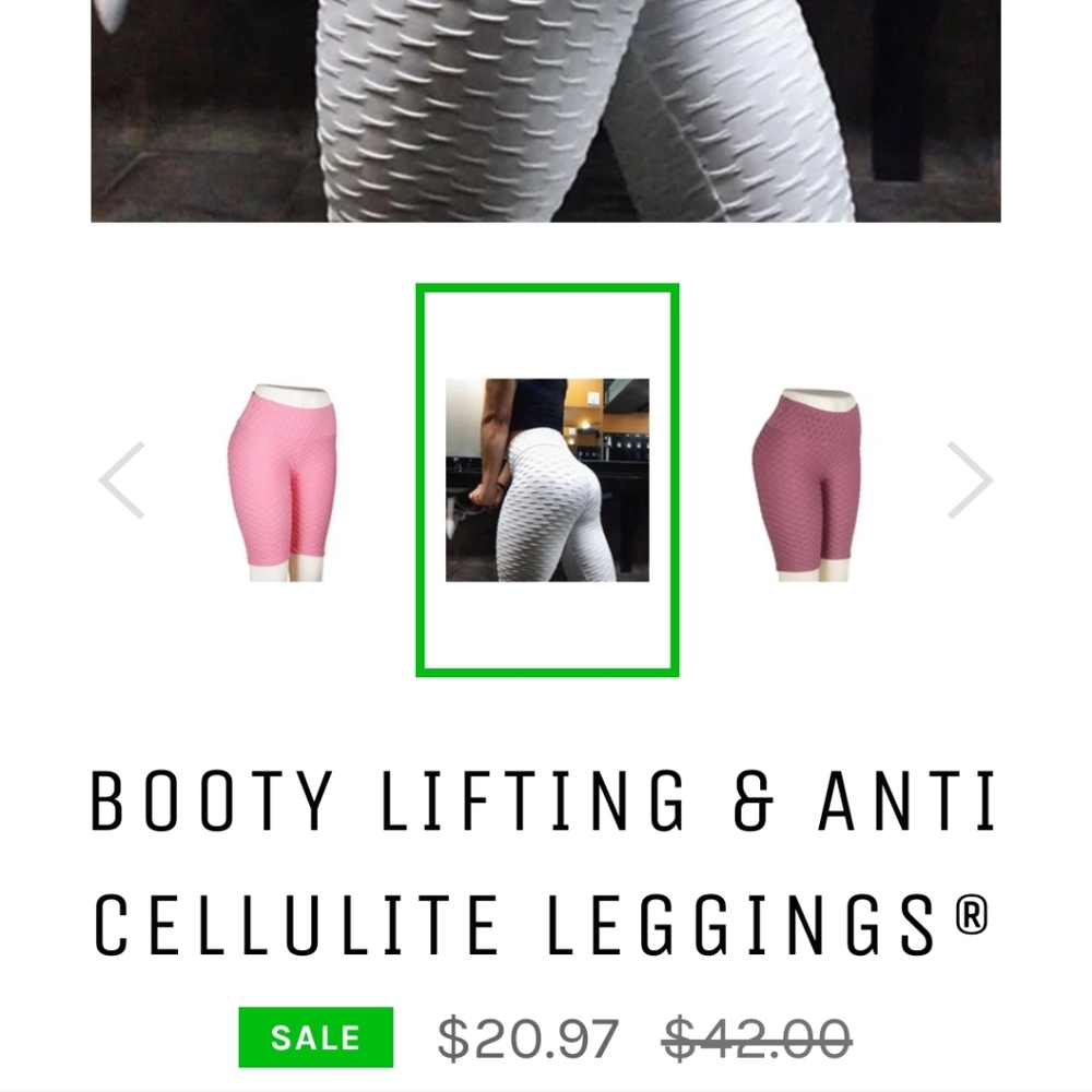 Boot Lifting Anti Cellulite Leggings